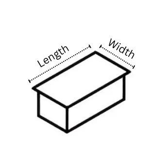 Sloped Roof Area Diagram